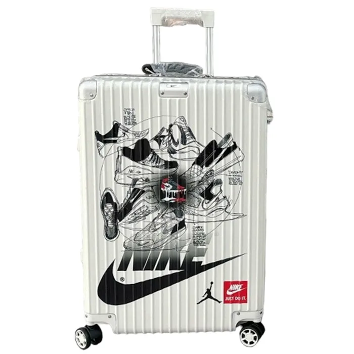 Vali Nike Jordan Sneaker Silhouette White Màu Trắng Size 26inch