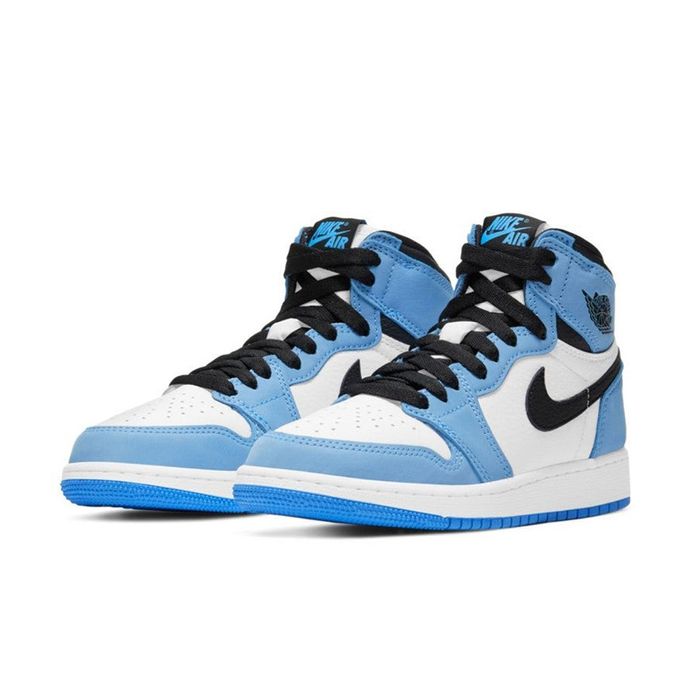 Giày Thể Thao Nike Air Jordan 1 High OG UNC University Blue 555088-134 575441-134 Màu Xanh Trắng Size 41