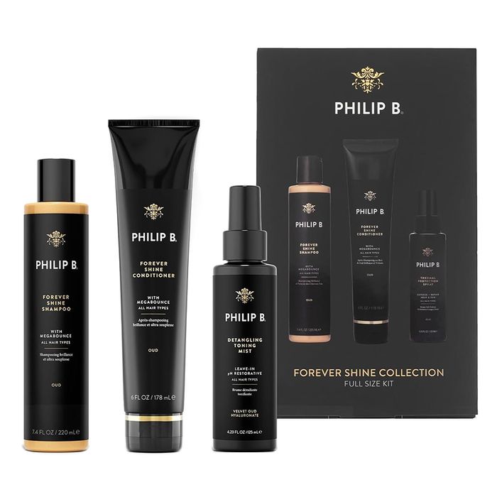 Set Chăm Sóc Tóc Philip B Forever Shine Collection Full Size Kit 3 Món