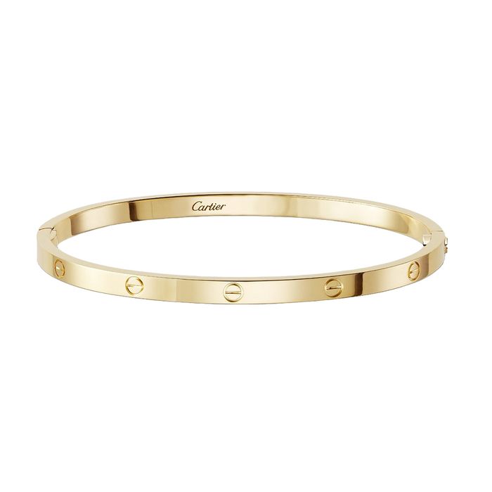 Vòng Đeo Tay Nữ Jewery Luxury Love Bracelet Small Model Màu Vàng Gold