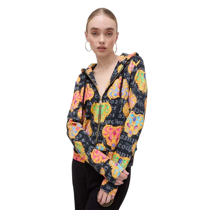 Áo Hoodie Nữ Versace Jeans Couture Sweatshirt 76HAI306 FS149 G89 Phối Màu Size L