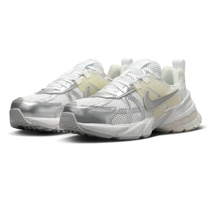 Giày Thể Thao Nữ Nike V2K Run FD0736-104 Màu Trắng Bạc Size 36