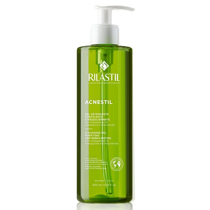 Sữa Rửa Mặt Dạng Gel Cho Da Mụn Rilastil Acnestil Cleansing 400ml