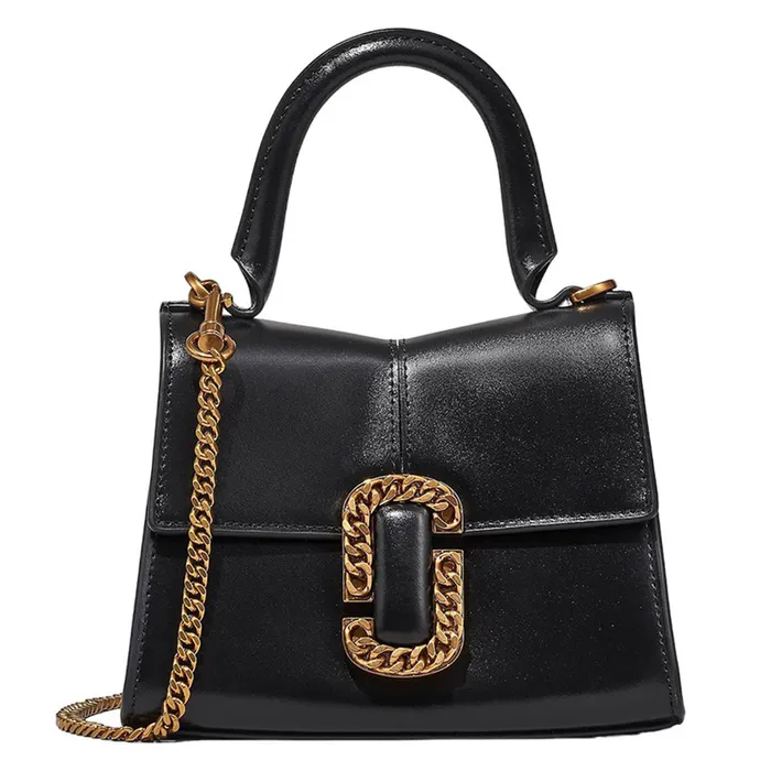 Túi Xách Nữ Marc Jacobs The St. Marc Mini Top Handle 2P3HSC004H01 Bag Màu Đen