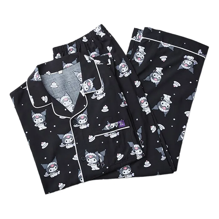 Bộ Ngủ Pyjama Dài Tay Spao Sanrio SPPPE49U02-BK Màu Đen