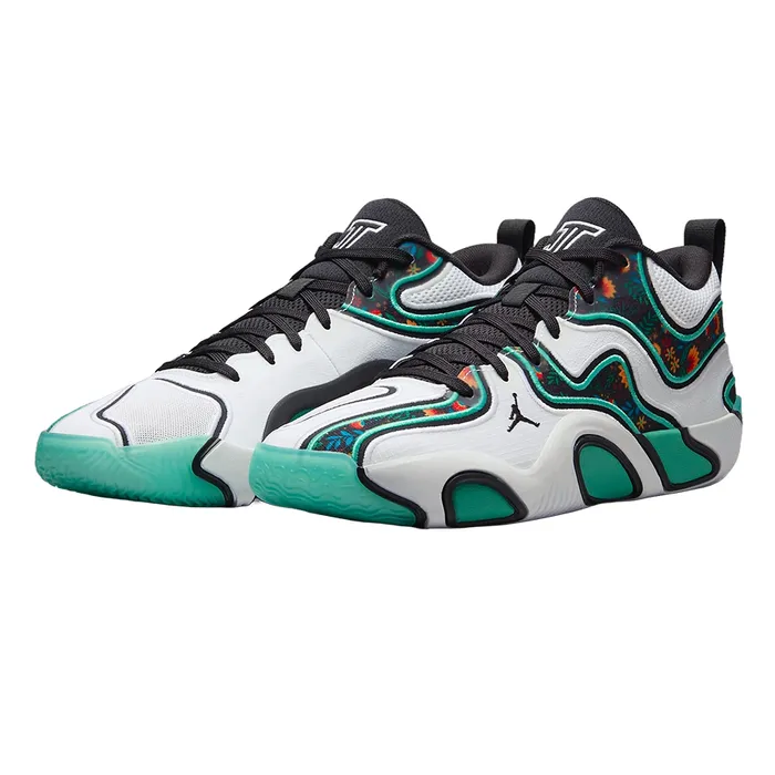 Giày Bóng Rổ Nam Nike Tatum 3 PF Garden Basketball Shoes FZ6601-103 Màu Xanh Phối Trắng Size 43
