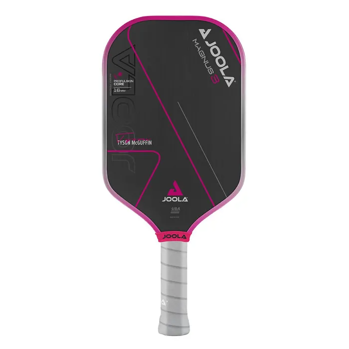 Vợt Pickleball Joola Tyson McGuffin Magnus 3 - 16mm USA Paddle Màu Hồng