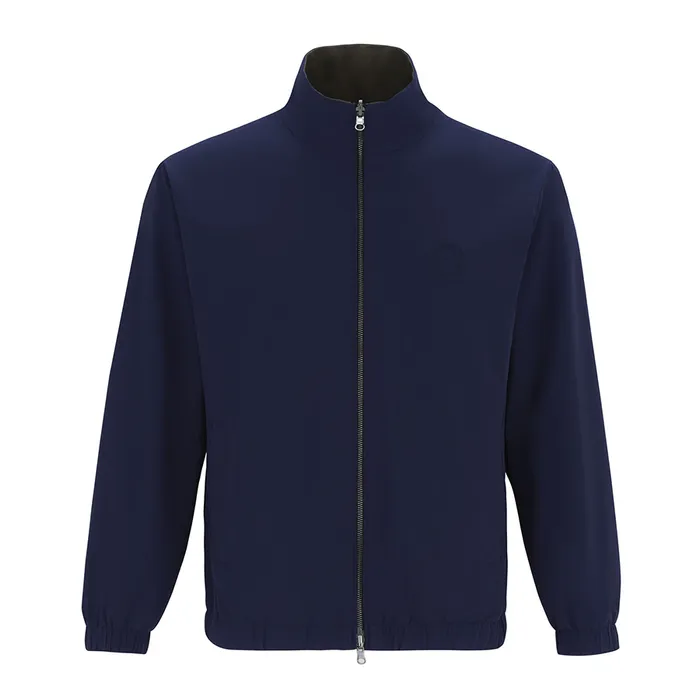 Áo Khoác Nam Giovanni Regular Fit Jacket GJK0062-1NK Mặc 2 Mặt Màu Xanh Navy Phối Đen Size 46