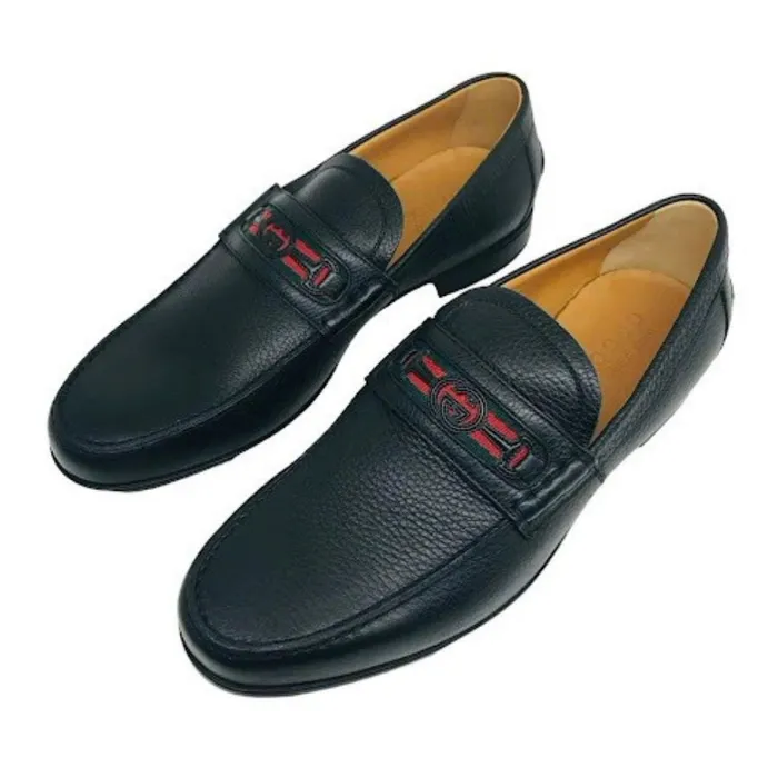Giày Lười Nam Gucci Loafer 295786 Màu Đen Size 7