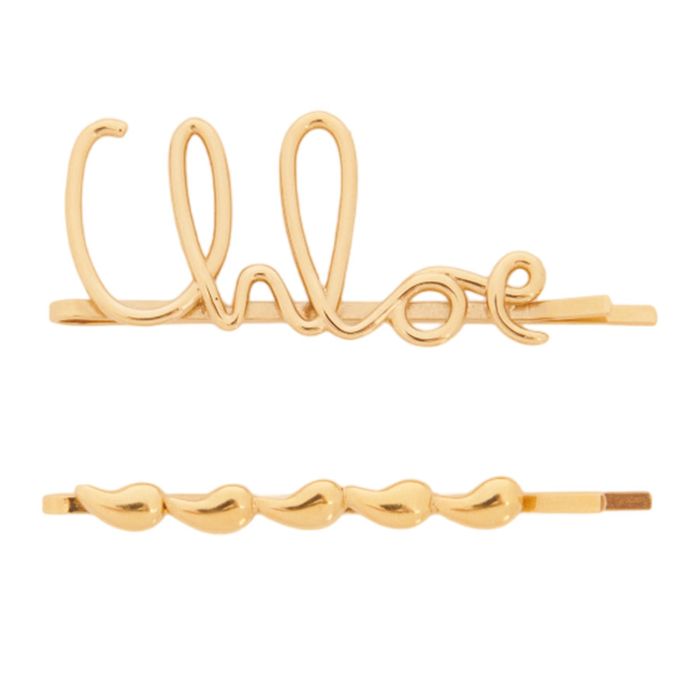 Kẹp Tóc Nữ Chloé In Gold CHC24WFT43CB7 9DC Màu Vàng