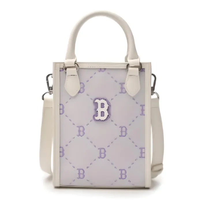 Túi Đeo Chéo Trẻ Em MLB Monogram Boston Red Sox 7ACRMD35N Màu Trắng