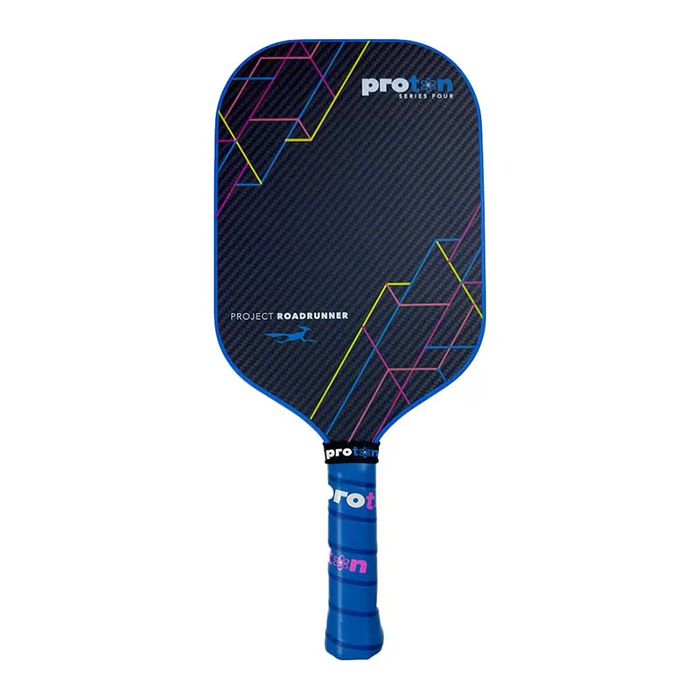 Vợt Pickleball Proton Series Four Project Roadrunner Paddle 15mm Màu Đen Xanh Dương