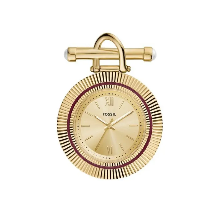 Đồng Hồ Dạng Cài Áo Nữ Fossil Scarlette Watch ES5384 Màu Vàng