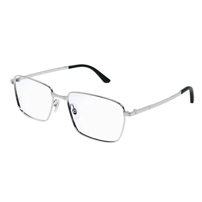 Gọng Kính Nam Cartier Glasses Frame CT0320OA 002 Màu Bạc