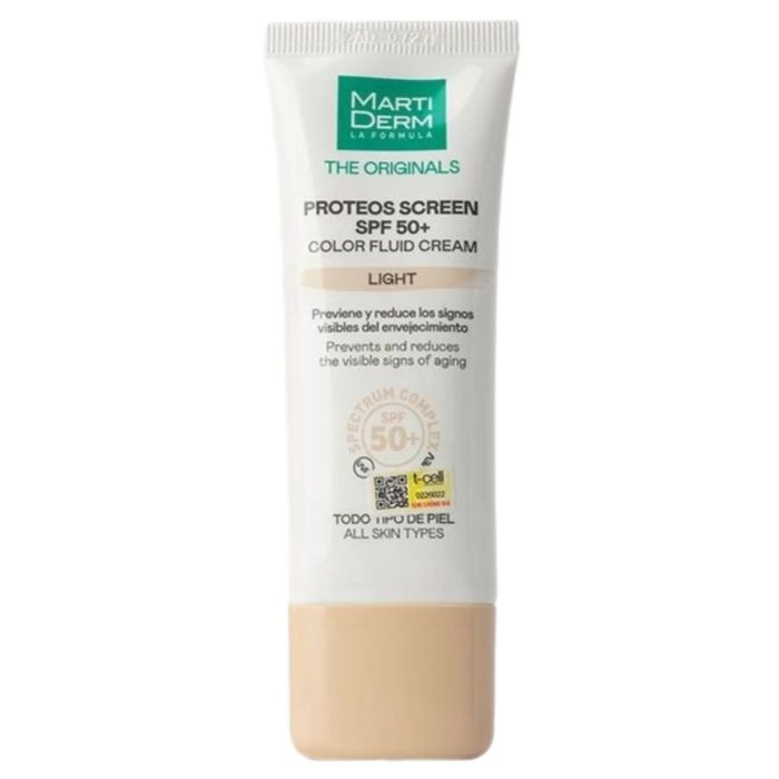 Kem Chống Nắng MartiDerm The Originals Proteos Screen SPF50+ Color Fluid Cream 40ml C_NNQ