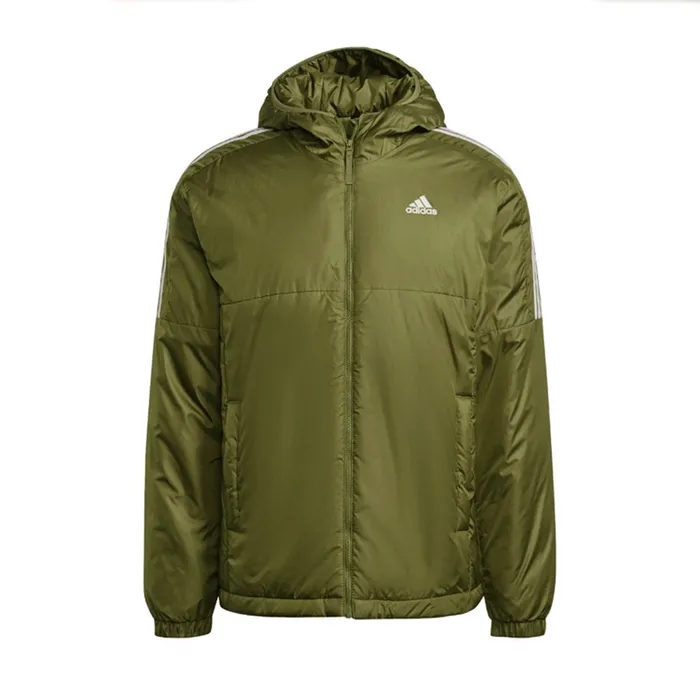 Áo Khoác Nam Adidas Essentials Insulated Hooded Jacket GT9154 Màu Xanh Olive Size M (Form Âu)