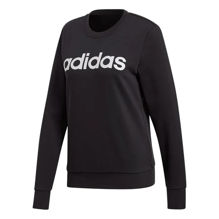 Áo Nỉ Sweater Nữ Adidas Essentials Linear Sweatshirt DP2363 (Form Nhỏ) Màu Đen Size XL