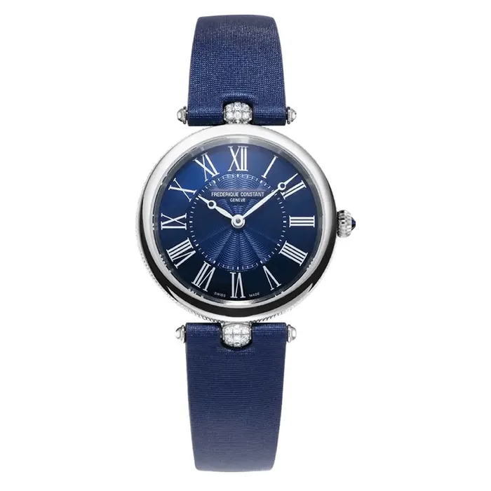 Đồng Hồ Nữ Frederique Constant Classics Art Deco Round FC-200MPN2AR2D6 Màu Xanh Navy