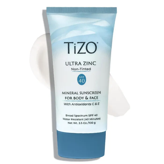 Kem Chống Nắng Mặt Và Body TiZO Ultra Zinc Body & Face Non-Tinted SPF40 100g (Không Màu)