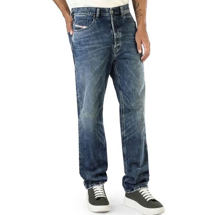 Quần Jean Nam Diesel D-MACS_L32_00S5WB_0097G_01 Màu Xanh Size 28