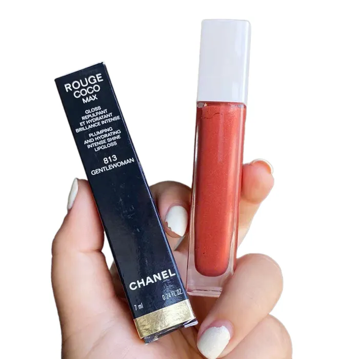 Son Dưỡng Chanel Rouge Coco Max 813 Gentlewoman Màu Cam Gạch