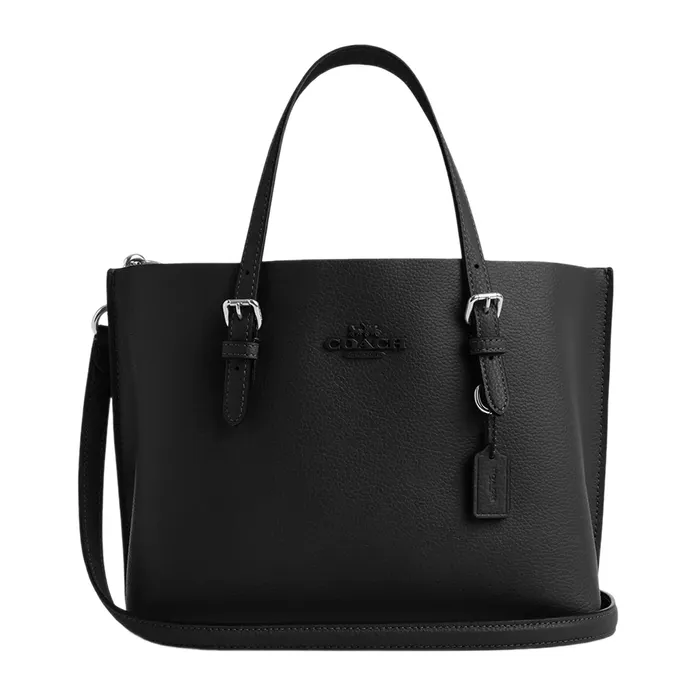 Túi Tote Nữ Coach Mollie Tote Bag 25 CV966 Màu Đen  