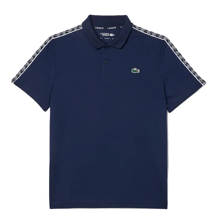 Áo Polo Nam Lacoste Men's Regular Fit Ultra Dry Piqué Tennis DH2557 51 166 Màu Xanh Navy Size M