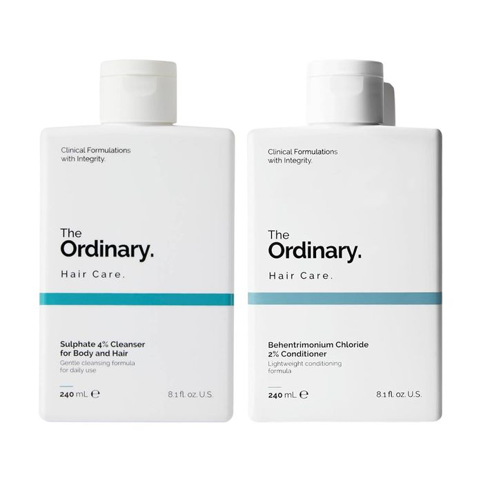 Combo Dầu Gội The Ordinary Sulphate 4% + Dầu Xả Behentrimonium Chloride 2% (240ml x 2)