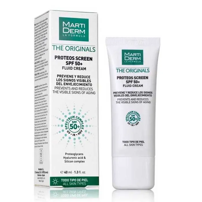 Kem Chống Nắng Hỗ Trợ Ngừa Nám Martiderm Proteos Screen SPF50+ 40ml