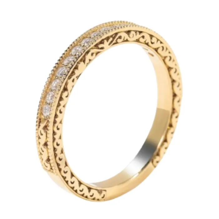 Nhẫn Nữ Morina Elysian Solace C4263 Màu Vàng Gold