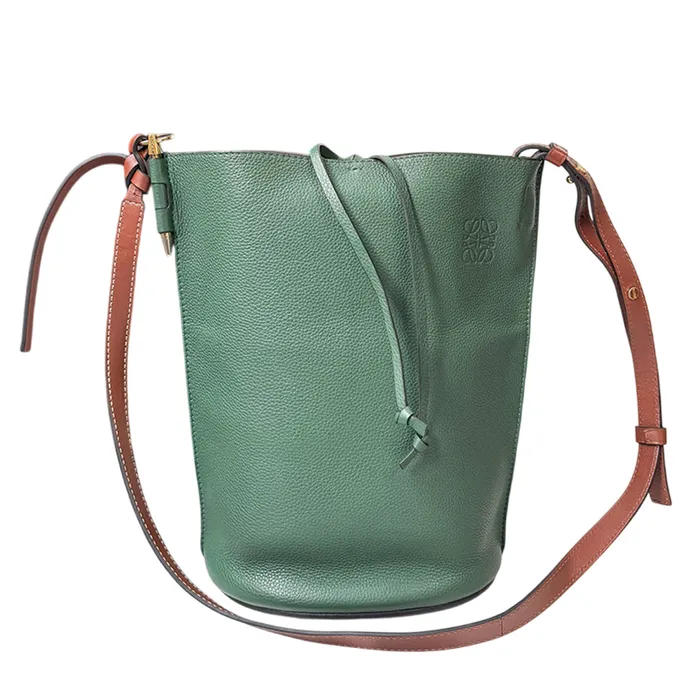 Túi Đeo Chéo Nữ Loewe Gate Bucket Bag Green Màu Xanh Lá
