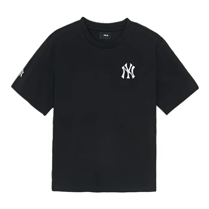 Áo Thun Trẻ Em MLB Basic Street Graffiti T-Shirt New York Yankees 7ATSB1153-50BKS Màu Đen Size S