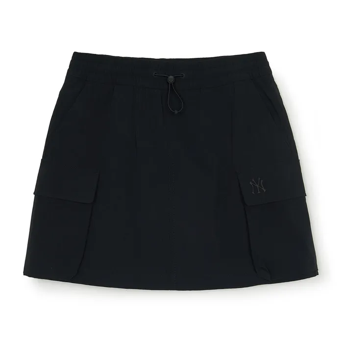 Chân Váy MLB Basic Gorpcore Ripstop Cargo Mini Skirt New York Yankees 3FSKB0153-50BKS Màu Đen Size S