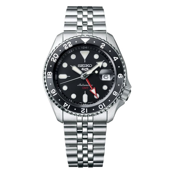 Đồng Hồ Nam Seiko 5 Sports Automatic Watch SSK001K1 Màu Bạc - Đen