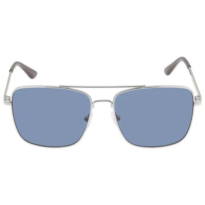 Kính Mát Nam Calvin Klein Blue Navigator Men's Sunglasses CK19136S-045 57 Màu Xanh