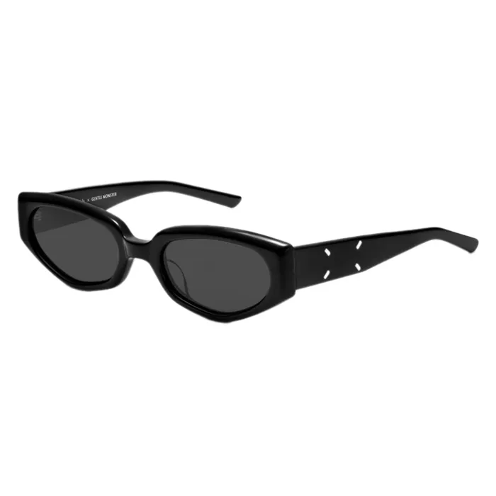 Kính Mát Nữ Gentle Monster Maison Margiela MM205 01 Sunglasses Màu Đen