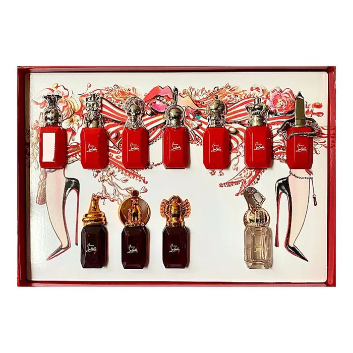 Set Nước Hoa Nữ Christian Louboutin Loubiworld Miniatures Eau De Parfum 11 Món