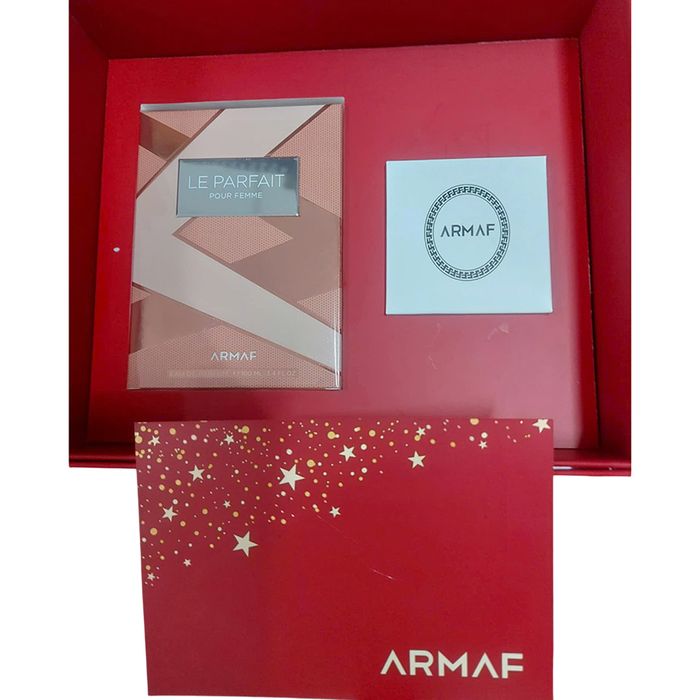 Set Quà Lễ Hội Twinkle Box Nước Hoa Nữ Armaf Le Parfait Pour Femme 3 món