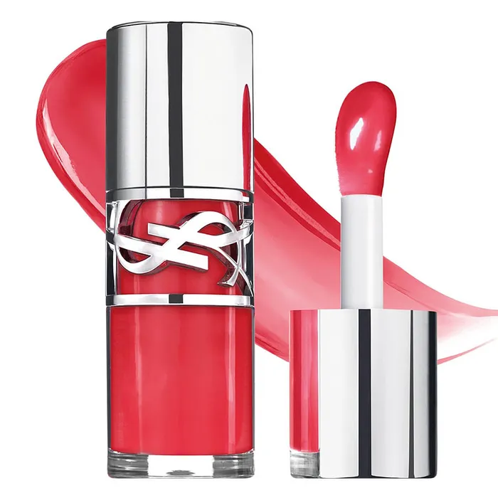 Son Bóng YSL Loveshine Plumping Lip Oil Gloss 07 Strawberry Star Lipstick Màu Hồng Dâu