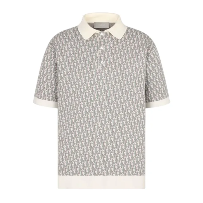 Áo Polo Nam Dior 293M832AT396_C085 2COLORS Phối Màu Size XS