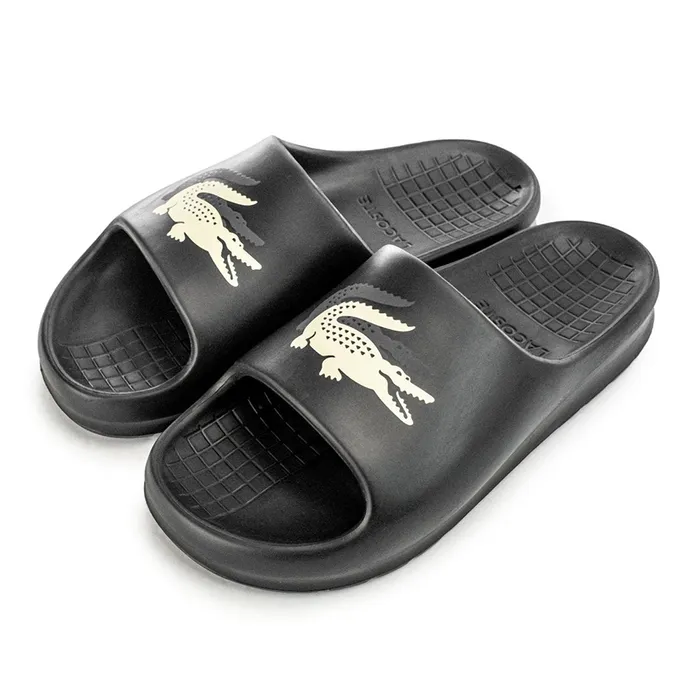 Dép Lacoste Croco Evo Serve Slide 2.0 45CMA0005 454 Màu Đen Size 42