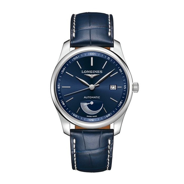 Đồng Hồ Nam Longines Master Power Reserve L2.908.4.92.0 Màu Bạc Xanh Navy
