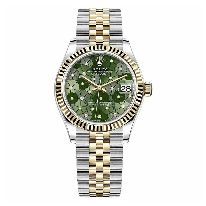 Đồng Hồ Nữ Rolex Datejust M278273 0032 Màu Xanh Bạc 