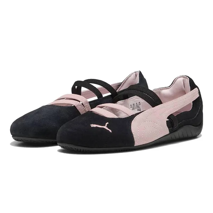 Giày Bệt Nữ Puma Speedcat Suede Ballet Shoes 401287-02 Màu Hồng/Đen Size 36