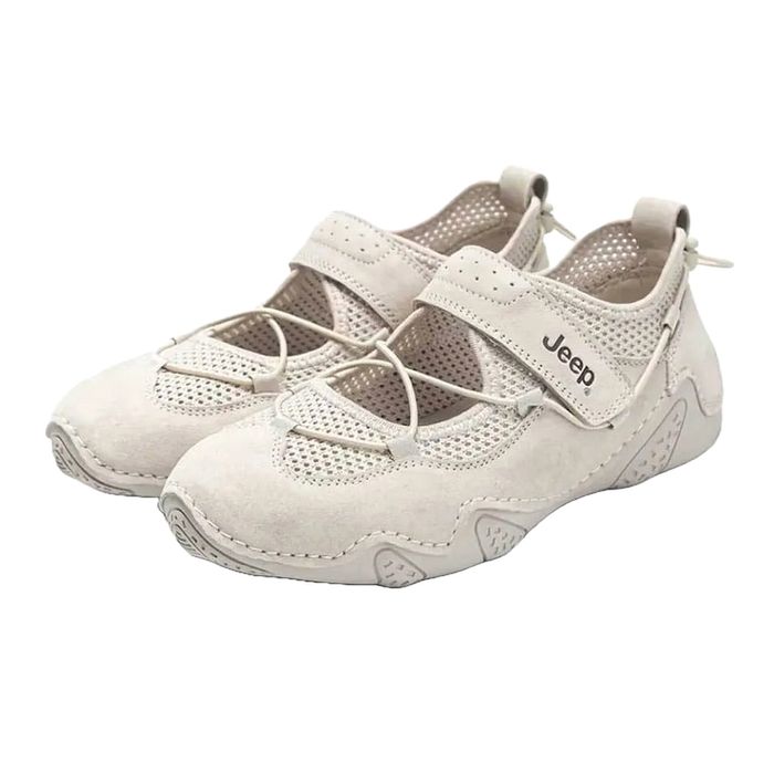 Giày Búp Bê Nữ Jeep Outdoor Shoes Grey PX241WAS932 Màu Xám Size 38