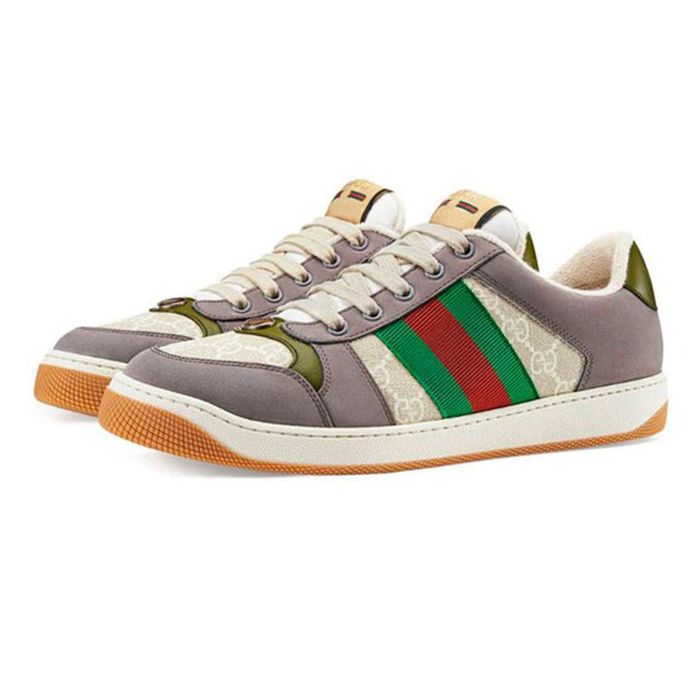 Giày Sneaker Gucci 703648-UULG0-9680 Màu Xám Be Size 41