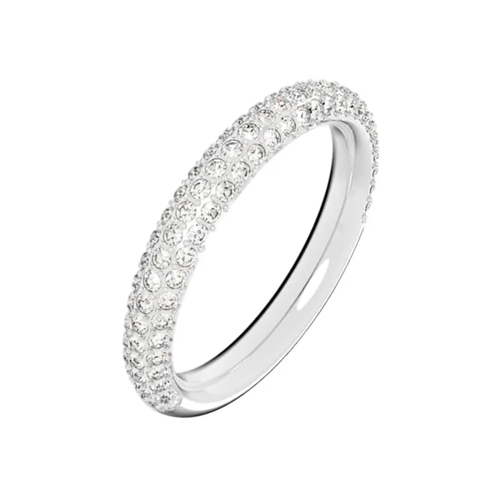 Nhẫn Nữ Swarovski Dextera Ring White, Rhodium Plated 5383948 Màu Trắng Bạc Size 52