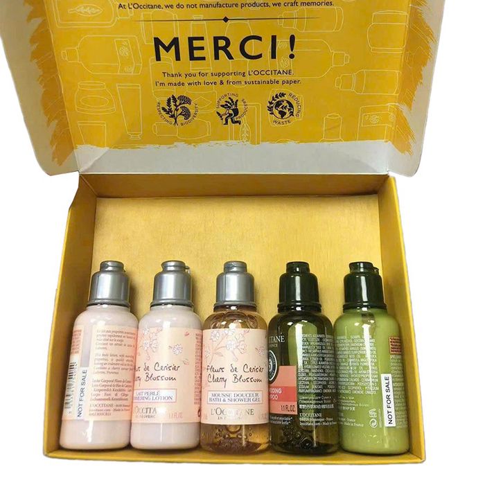 Set Chăm Sóc Tóc Và Body L'Occitane En Provence 5 Món