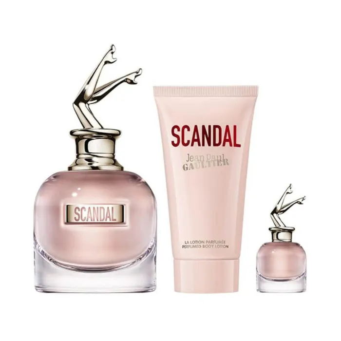 Set Nước Hoa Nữ Jean Paul Gaultier Scandal 3 Món (EDP 80ML + EDP Mini 6ml + Lotion 75ml)