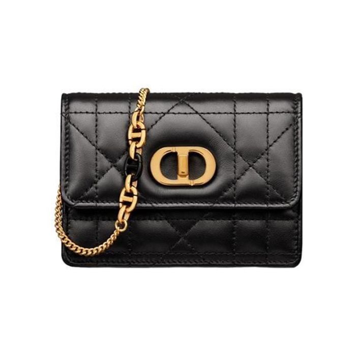 Ví Nữ Dior Miss Caro Micro Bag Black Màu Đen